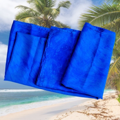 JagBag Large Silk Beach Wrap - Blue